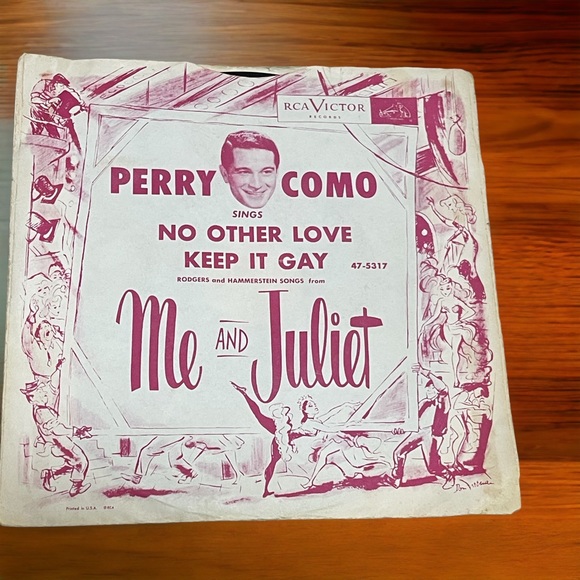 RCA Victor Other - Vintage Perry Como Me & Juliet vinyl 45